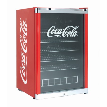 Ledusskapja vertikālā vitrīna Scandomestic Coca-Cola Highcube GDE