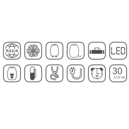 Oro sausintuvas HTW DB30X8DSG