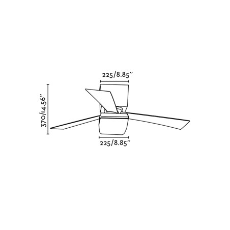 Lubų ventiliatorius Faro iOs