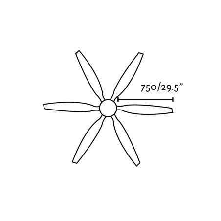 Lubų ventiliatorius Faro tilOs