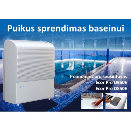 Oro sausintuvas baseinui Ecor pro D950E