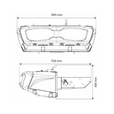 Automobilinis šaldymo agregatas Zanotti U0600 (U0600NBBB00DEU)