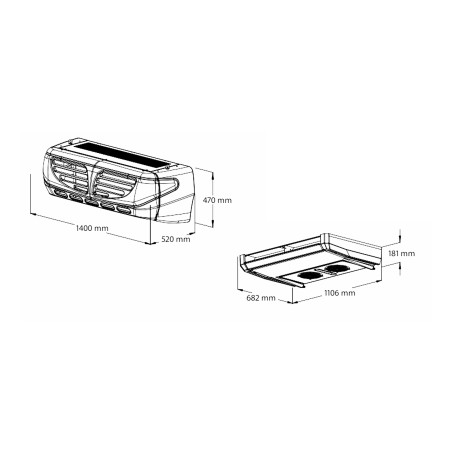 Automobilinis šaldymo agregatas Zanotti SFZ238 (SFZ238M01D - SFZ238N01D)